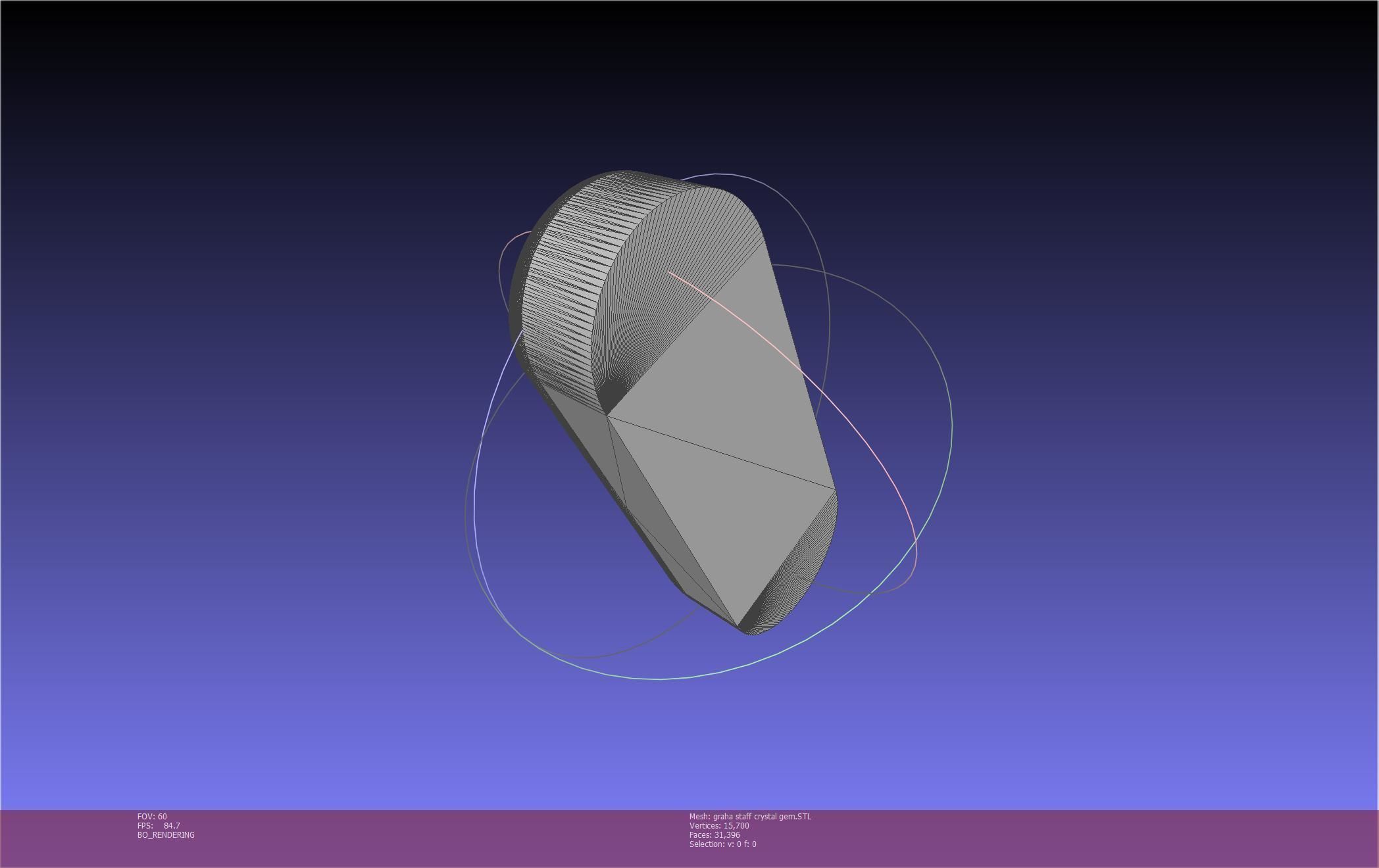 Final Fantasy XIV Graha Staff Printable Assembly 3D print model_115