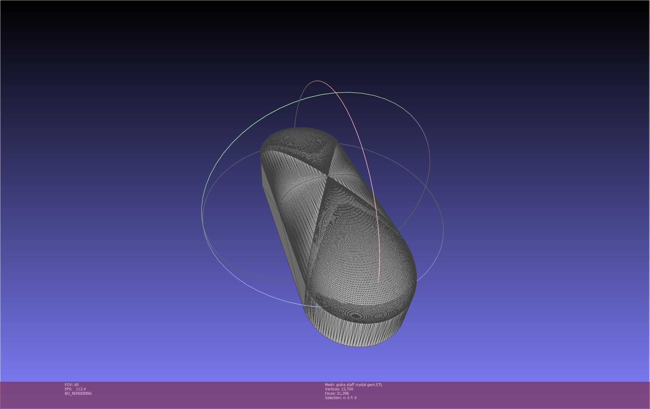 Final Fantasy XIV Graha Staff Printable Assembly 3D print model_116