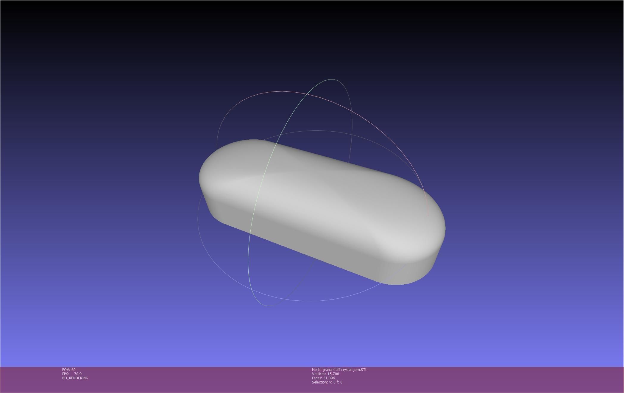 Final Fantasy XIV Graha Staff Printable Assembly 3D print model_107