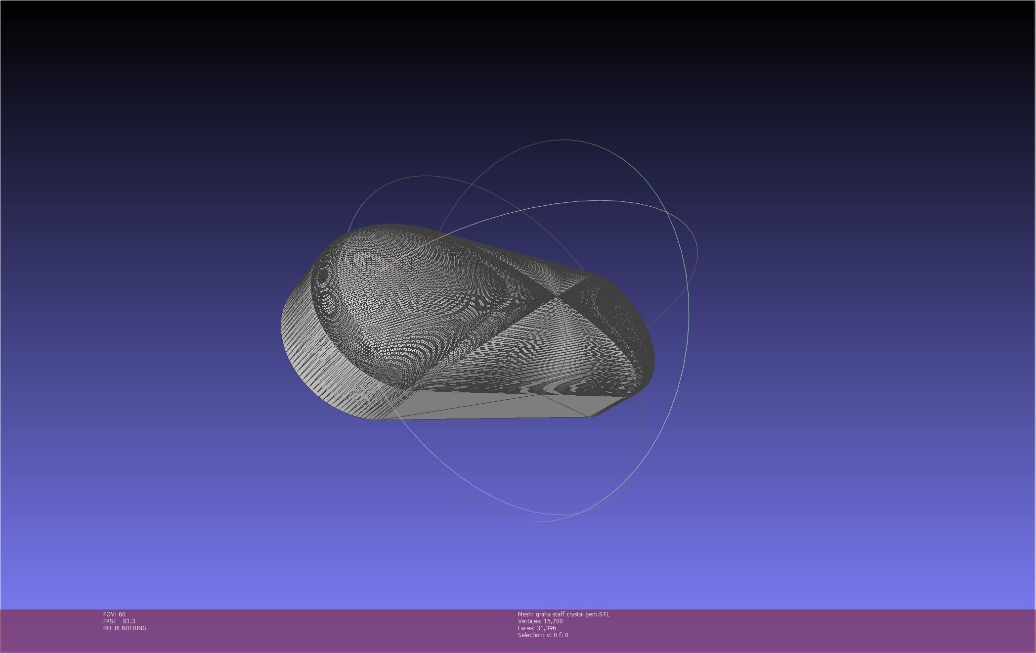 Final Fantasy XIV Graha Staff Printable Assembly 3D print model_124