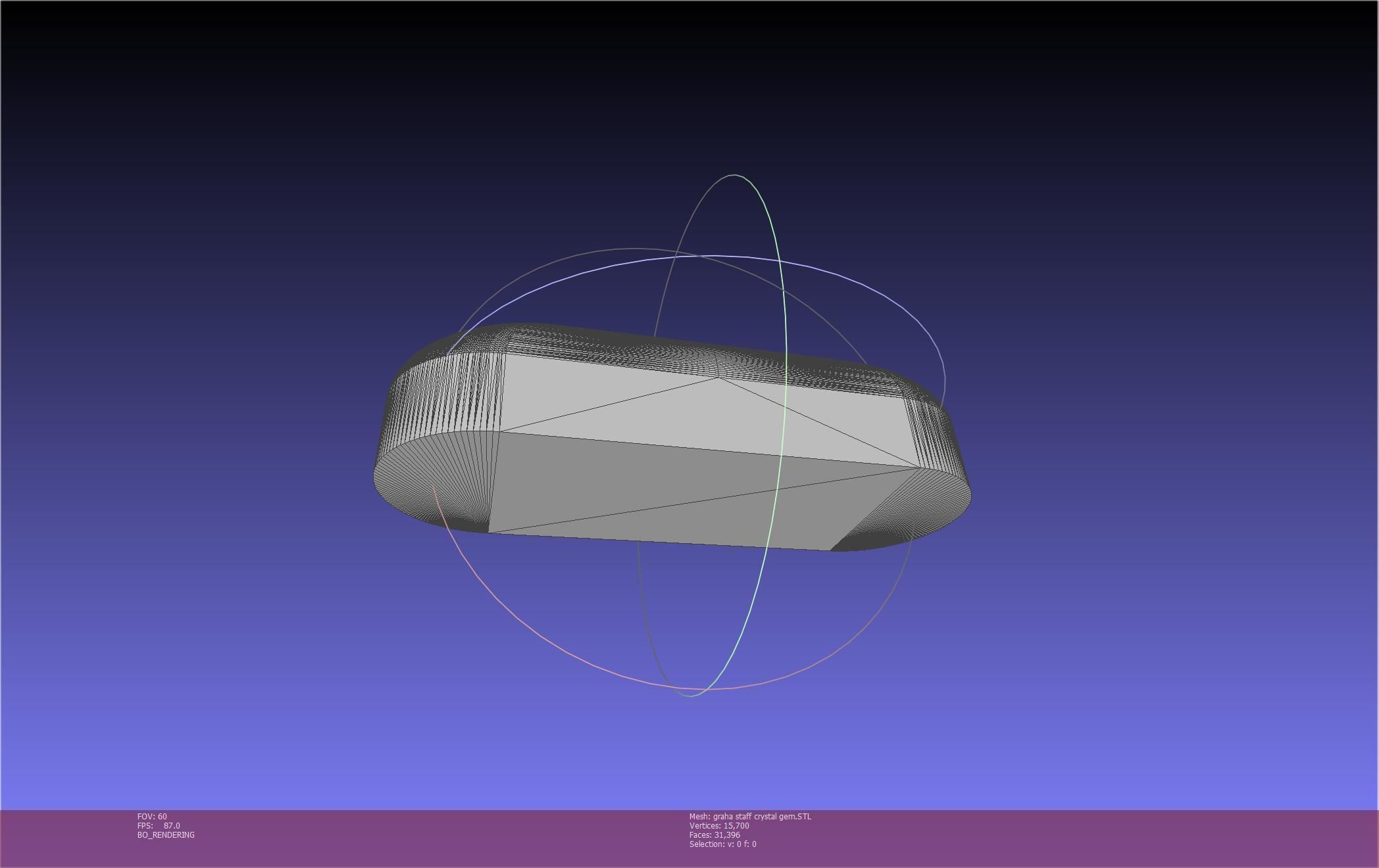 Final Fantasy XIV Graha Staff Printable Assembly 3D print model_117