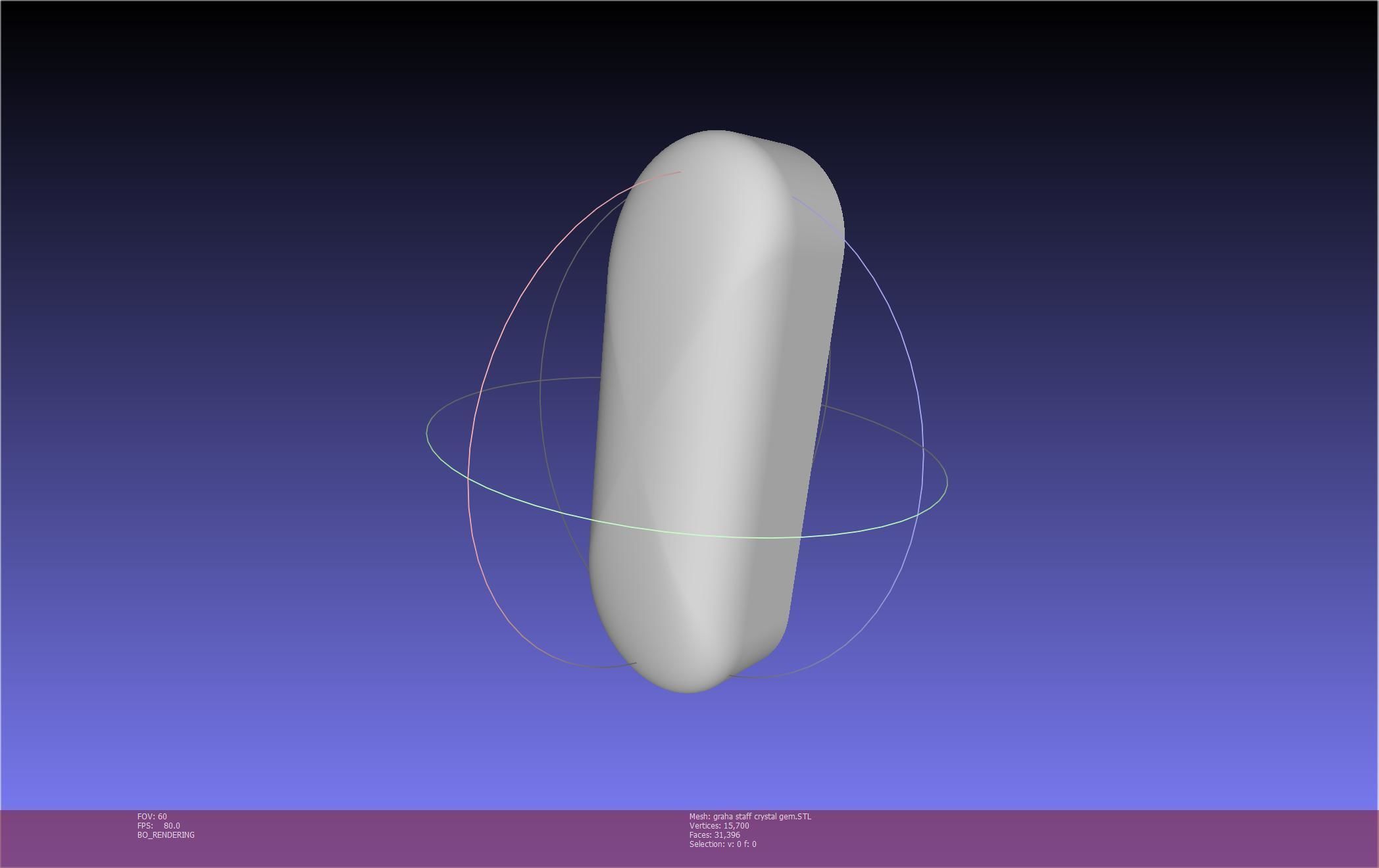 Final Fantasy XIV Graha Staff Printable Assembly 3D print model_109