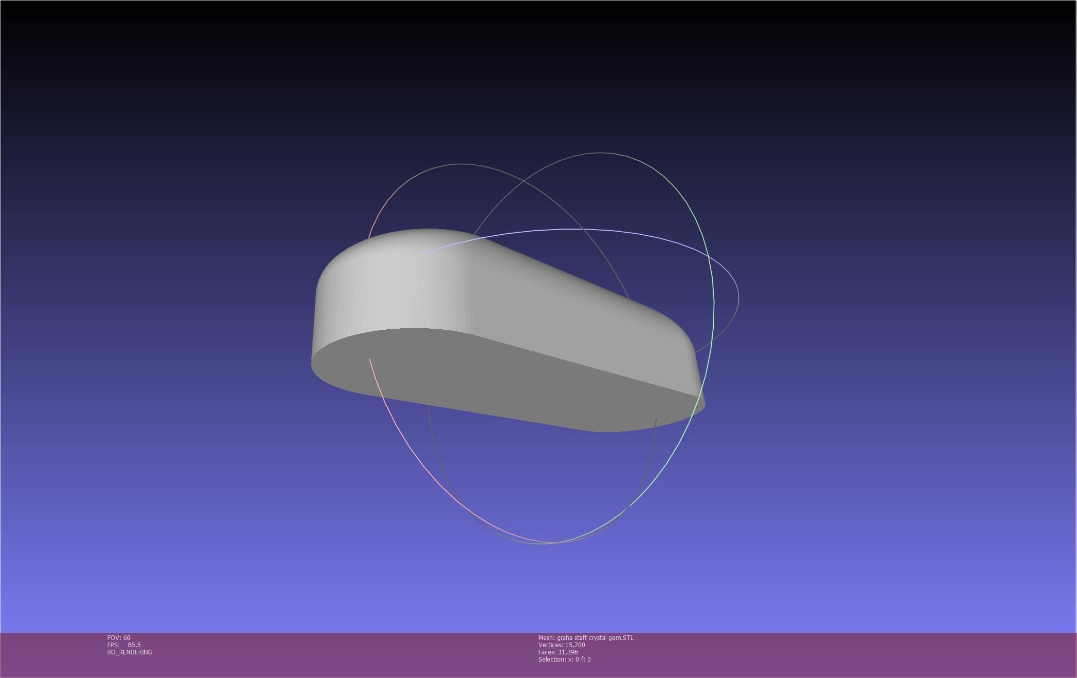 Final Fantasy XIV Graha Staff Printable Assembly 3D print model_105