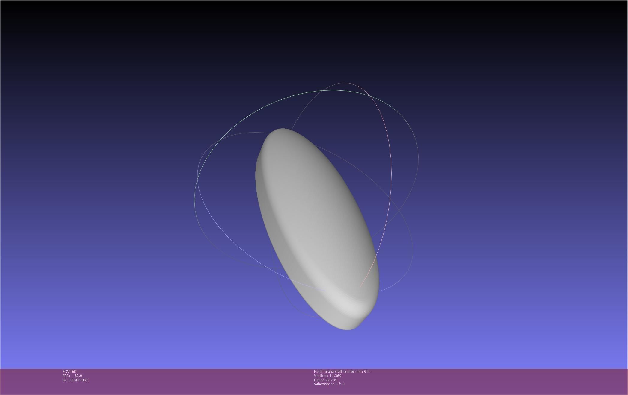 Final Fantasy XIV Graha Staff Printable Assembly 3D print model_68