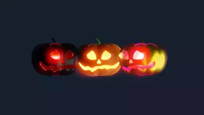 Halloween jack-o-lantern