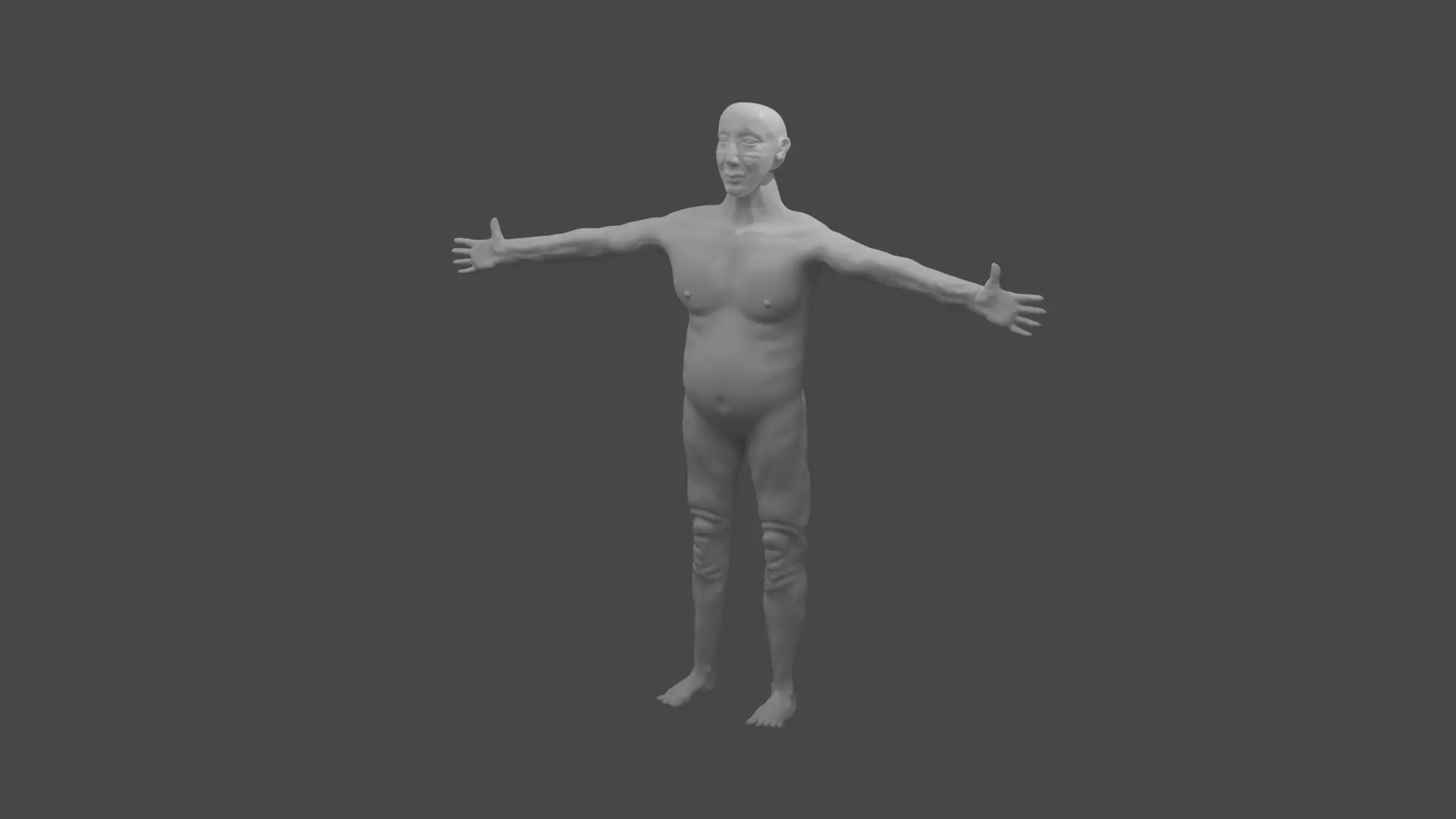 Old Man 3D model