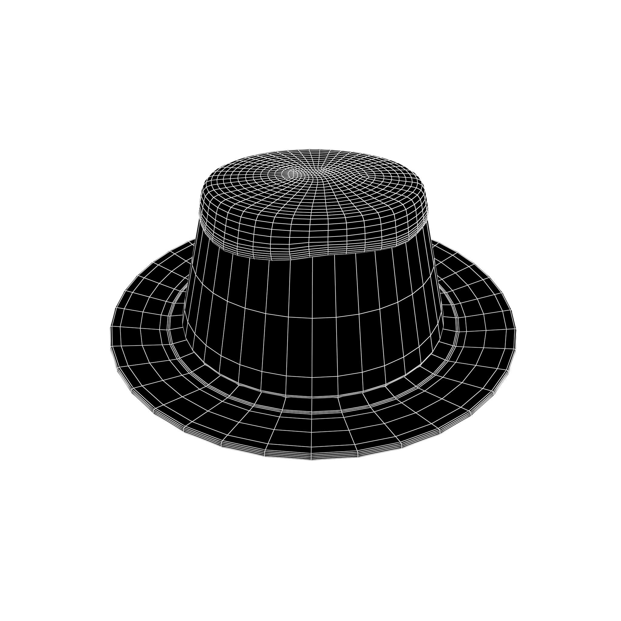 Pudding v2 001 Low-poly 3D model_5