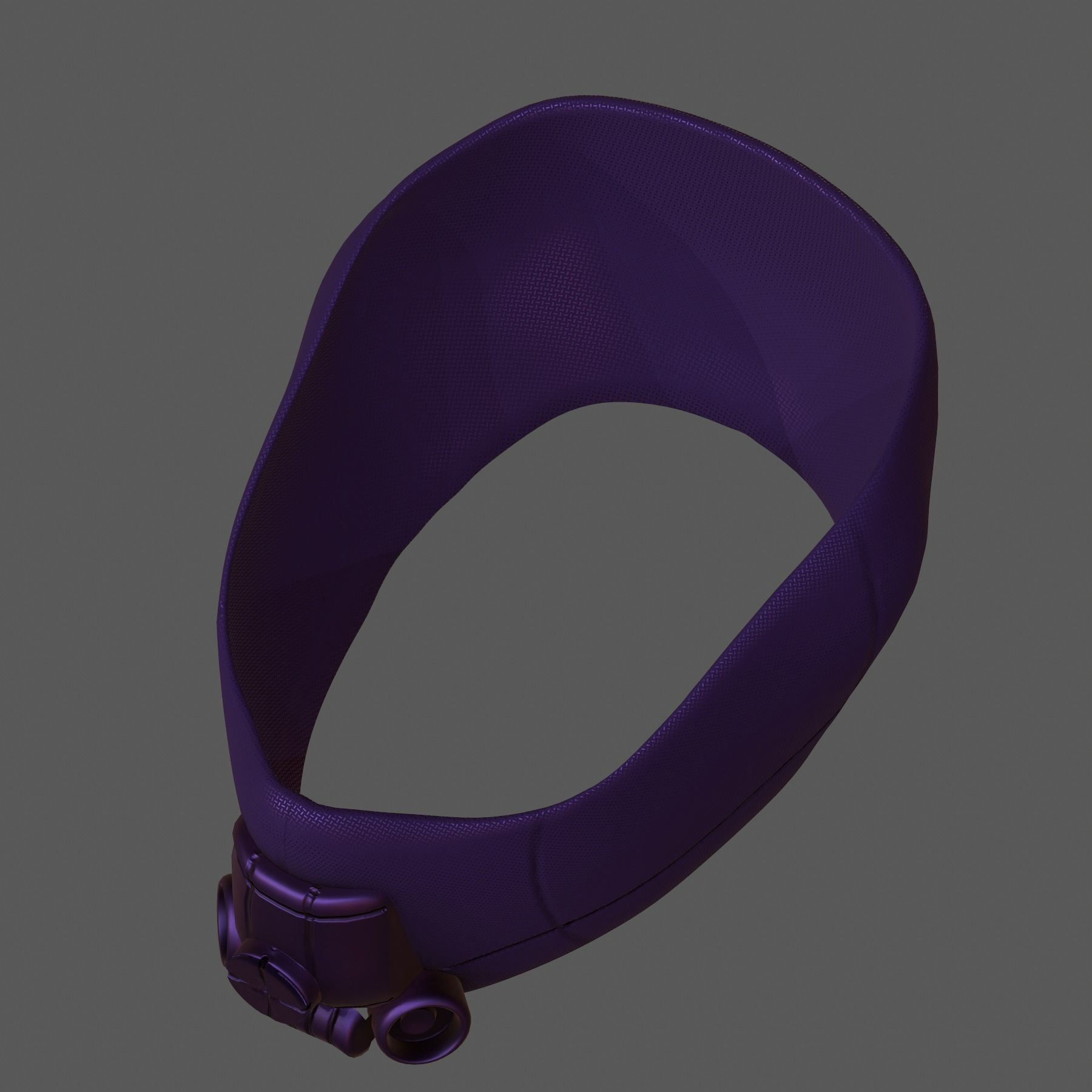 Gas mask helmet 3d model scifi Low-poly  Low-poly 3D model_7