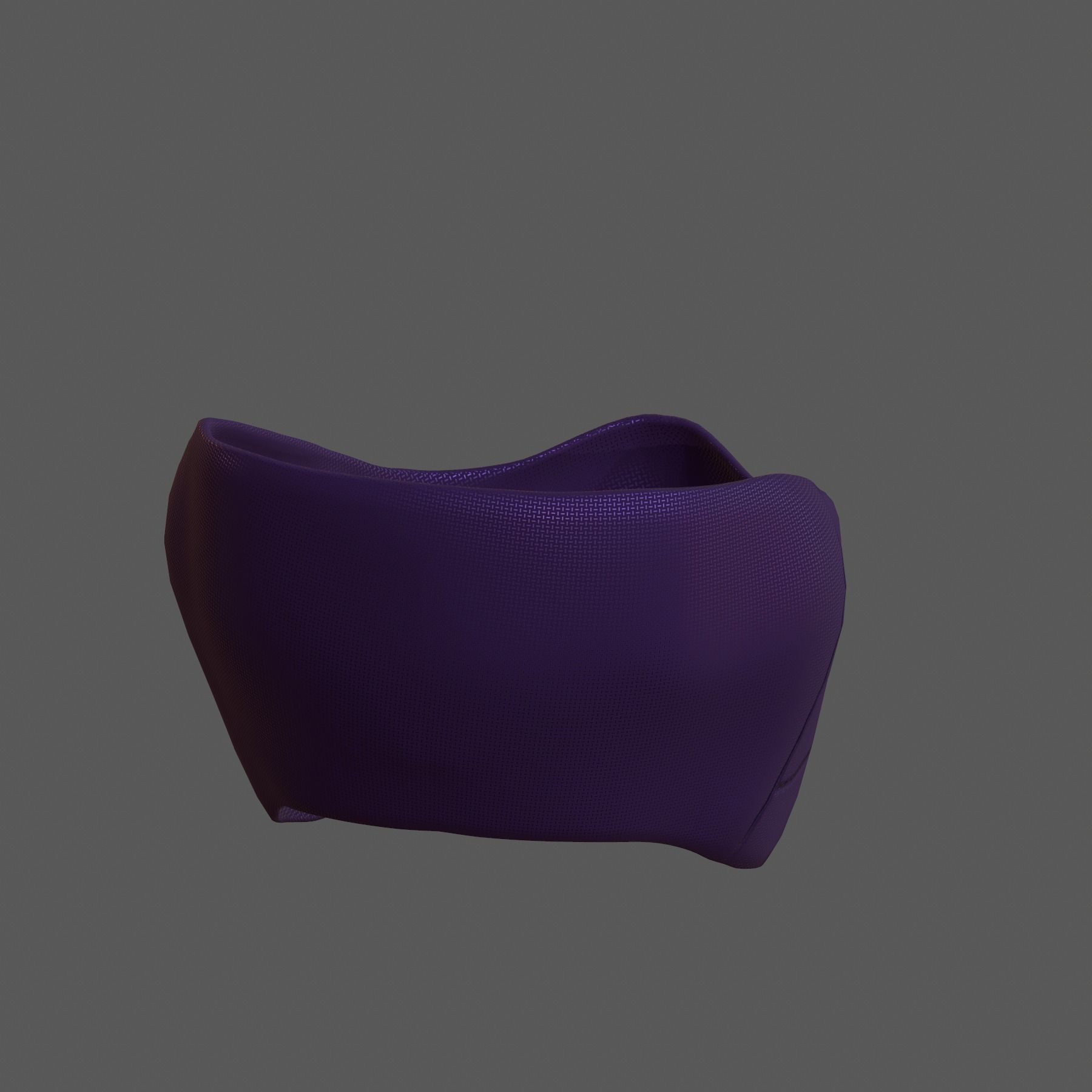 Gas mask helmet 3d model scifi Low-poly  Low-poly 3D model_5