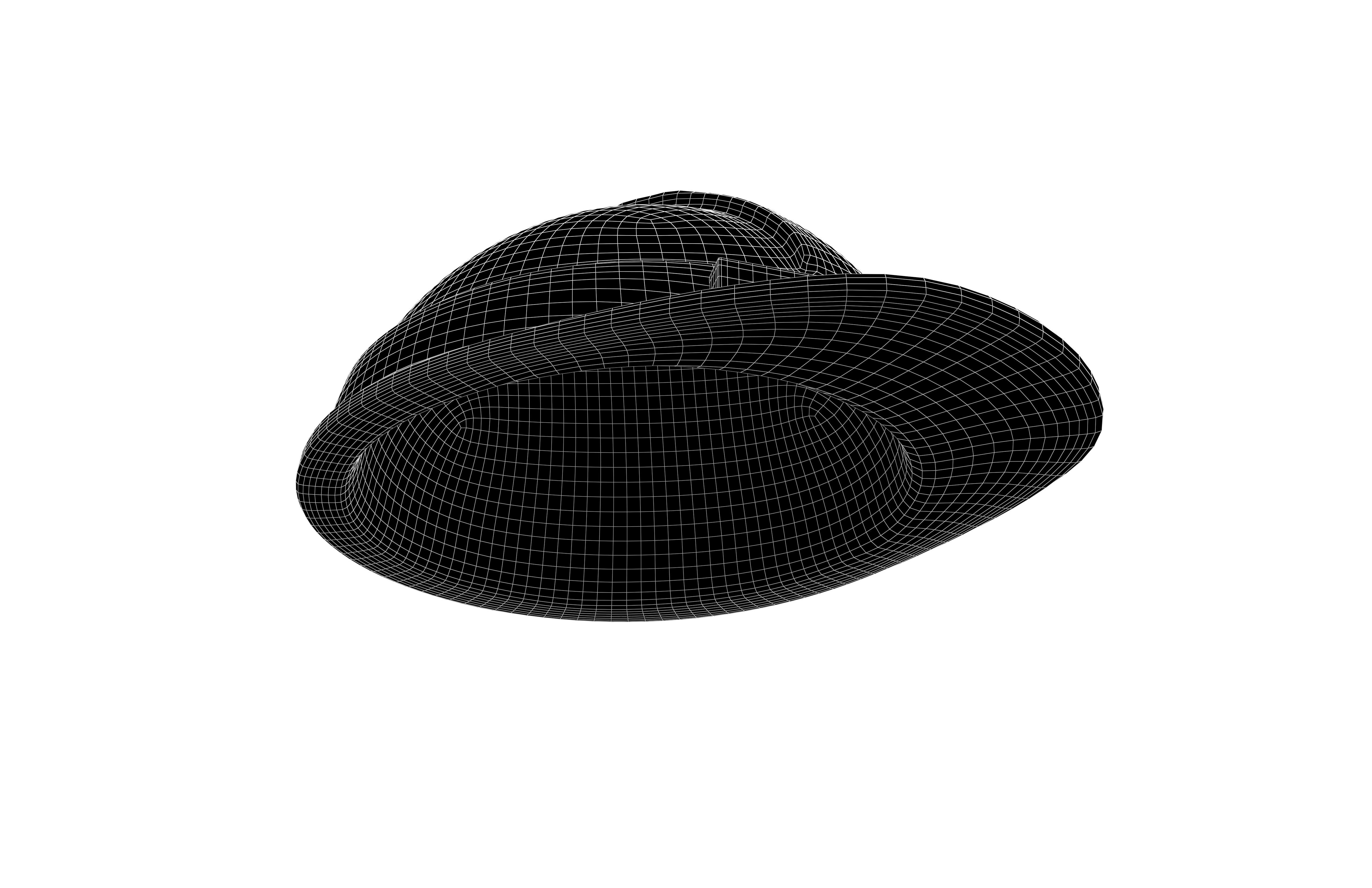 Helmet v1 001 Low-poly 3D model_5