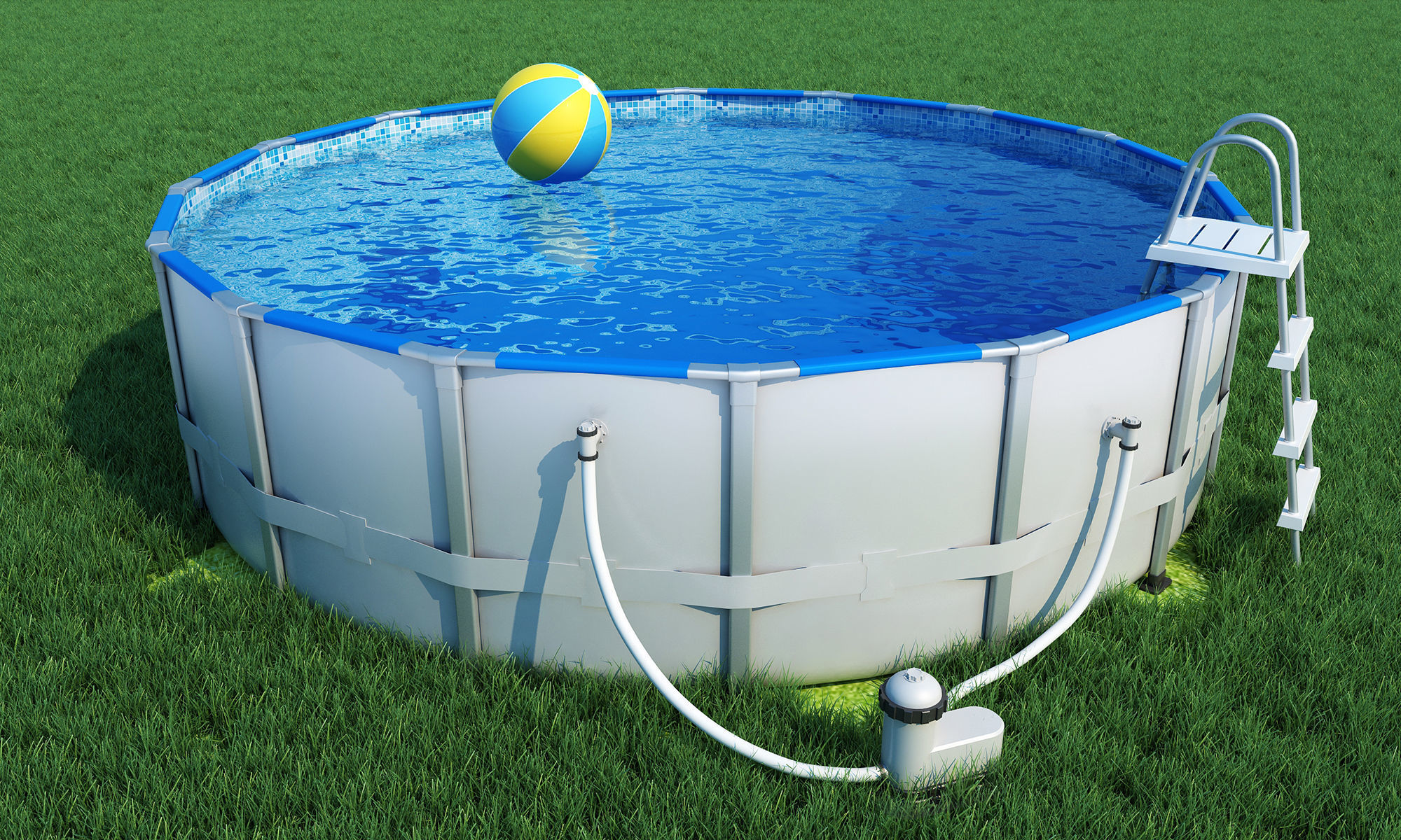 Swimming Pool 3D model_3