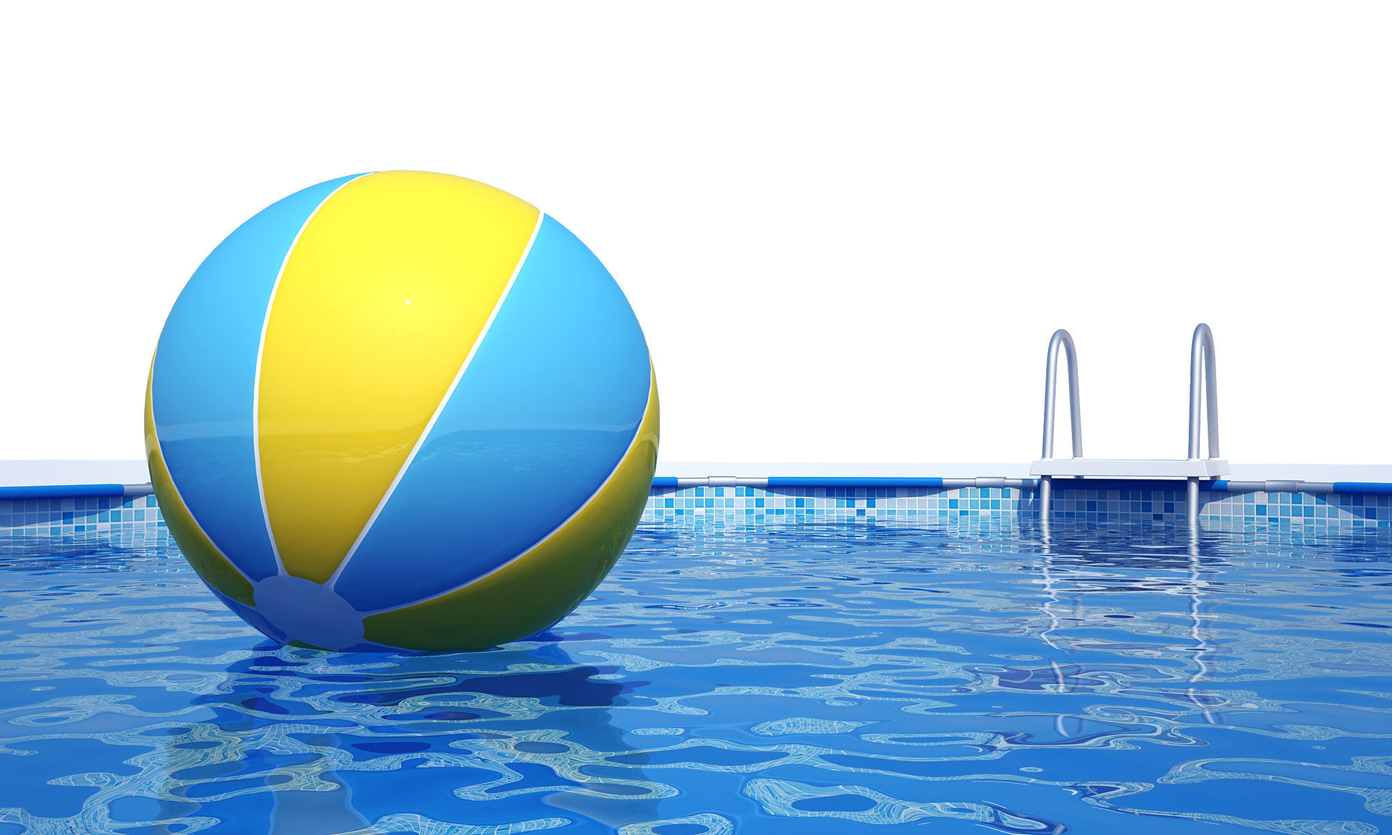 Swimming Pool 3D model_9