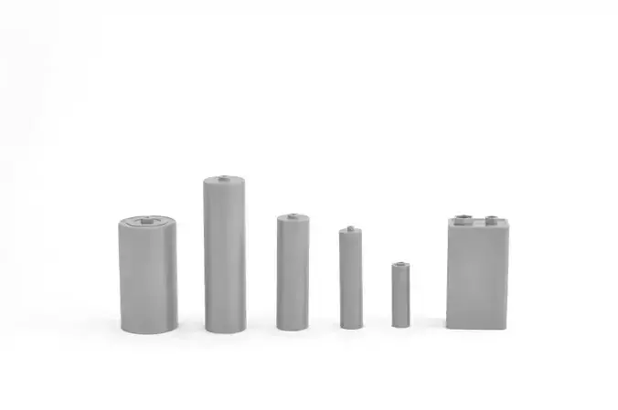 Dummy Empty Batteries Electronic Equipment for DIY Projects 3D print model