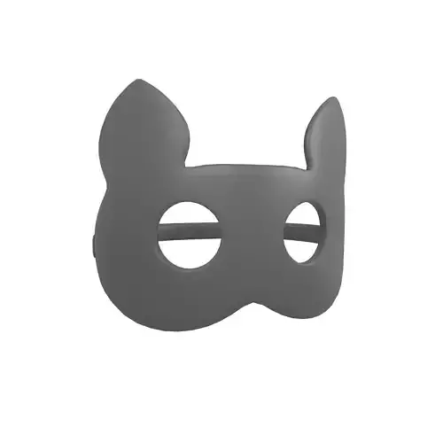 Pokemon Kids Mask v1 003 Low-poly 3D model