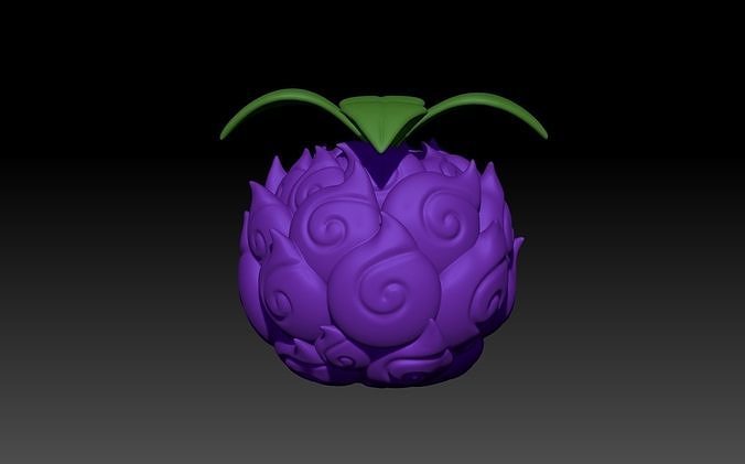 Yami Yami no Mi One Piece Devil Fruit 3D print model