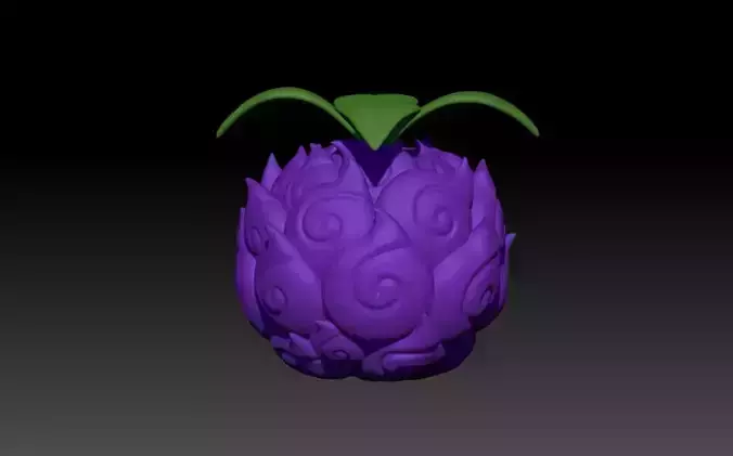 Yami Yami no Mi One Piece Devil Fruit 3D print model