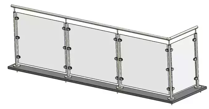 External Glass Balustrade