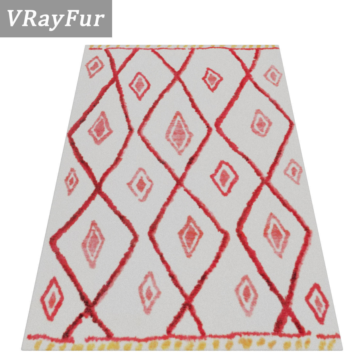 Rug Set 1565 3D model_2