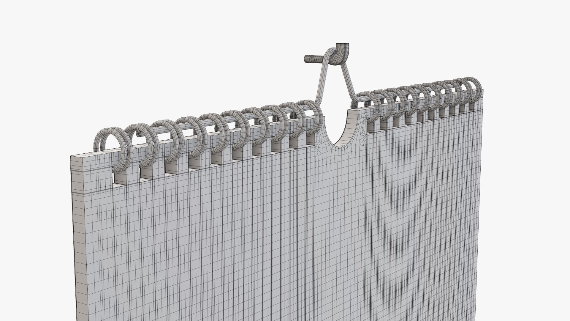Calendar wall 03 3D model_7