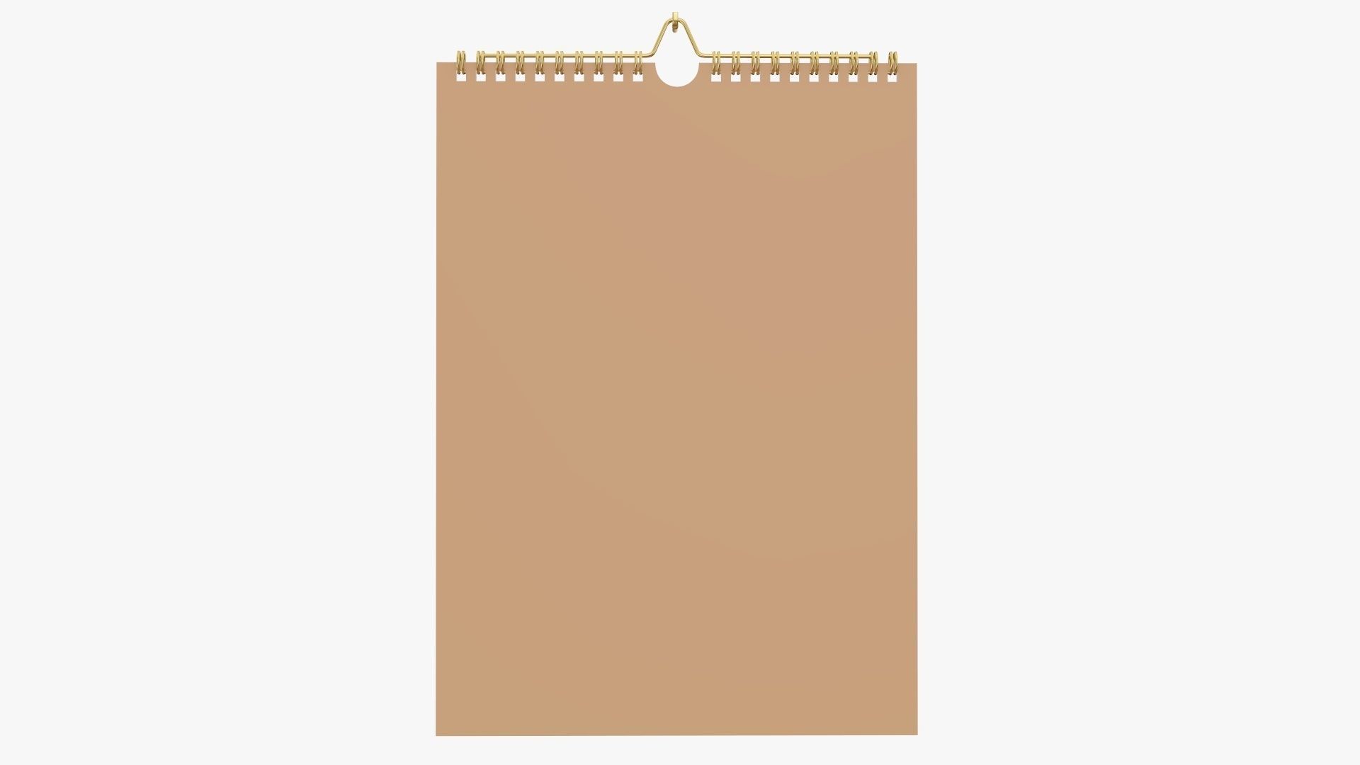 Calendar wall 03 3D model_1