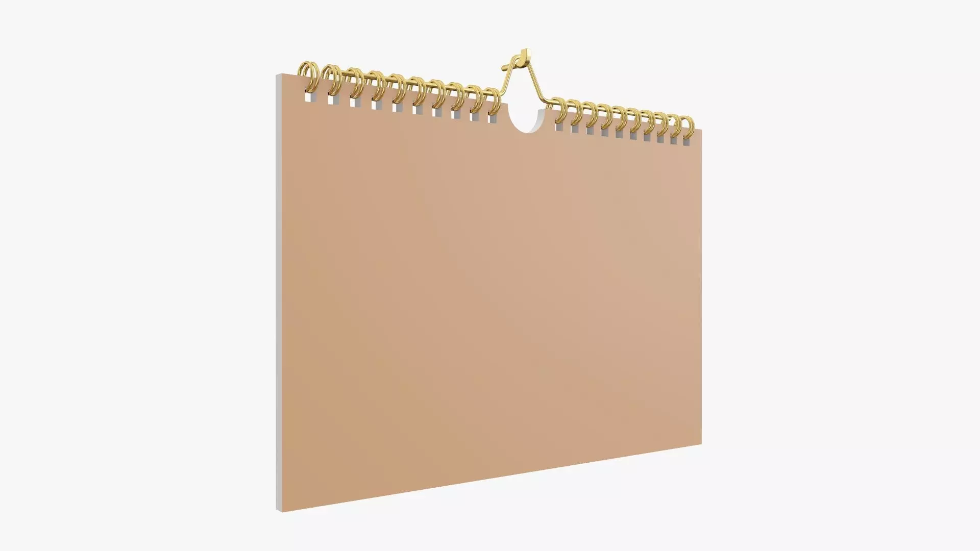 Calendar wall 04 3D model