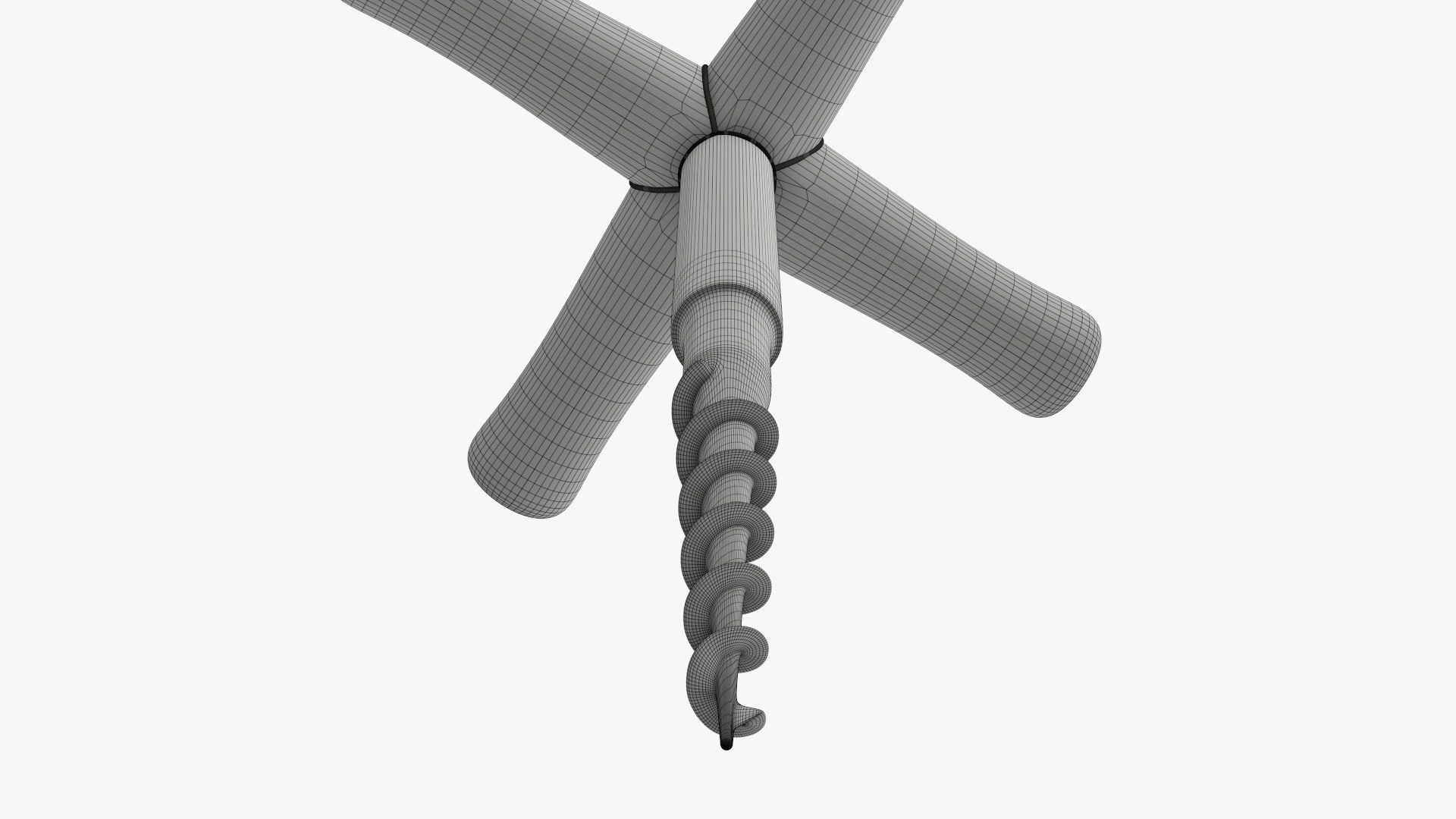 Bottle corkscrew 04 3D model_8