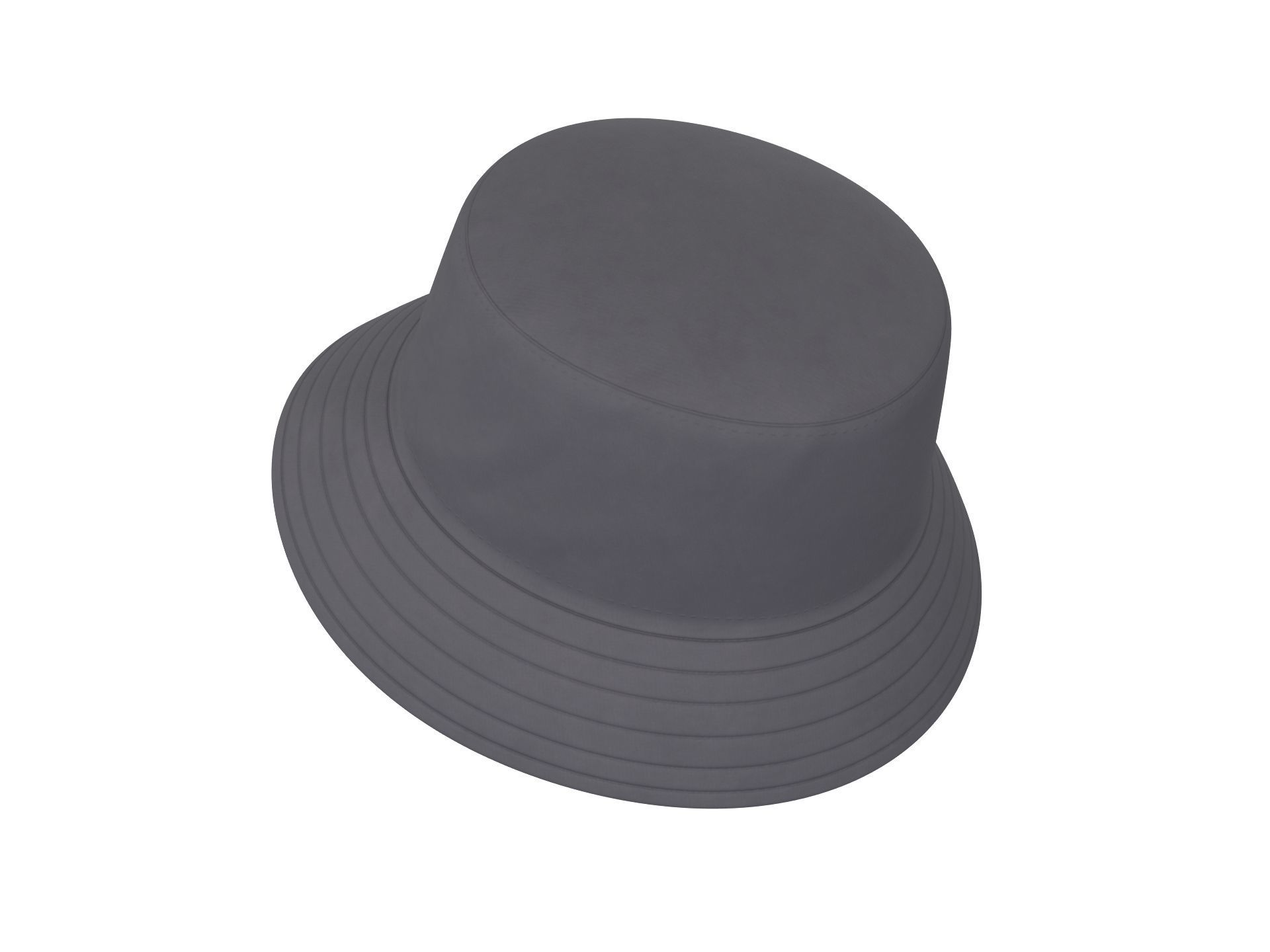 Bucket Hat 3D model_7