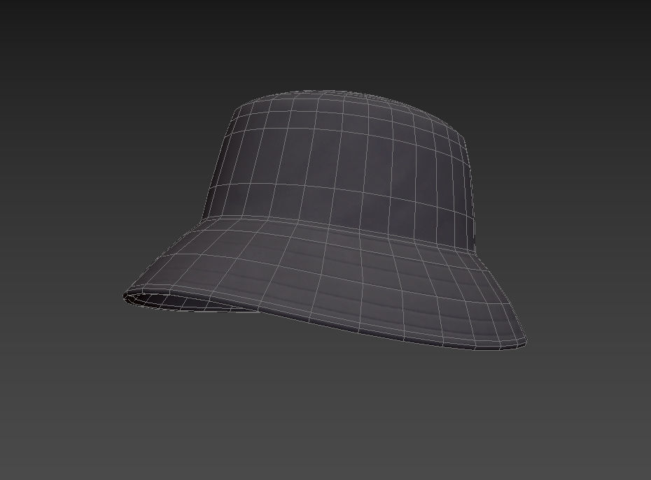 Bucket Hat 3D model_17
