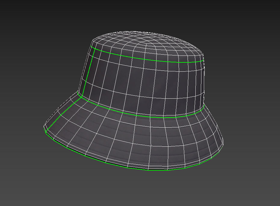 Bucket Hat 3D model_24