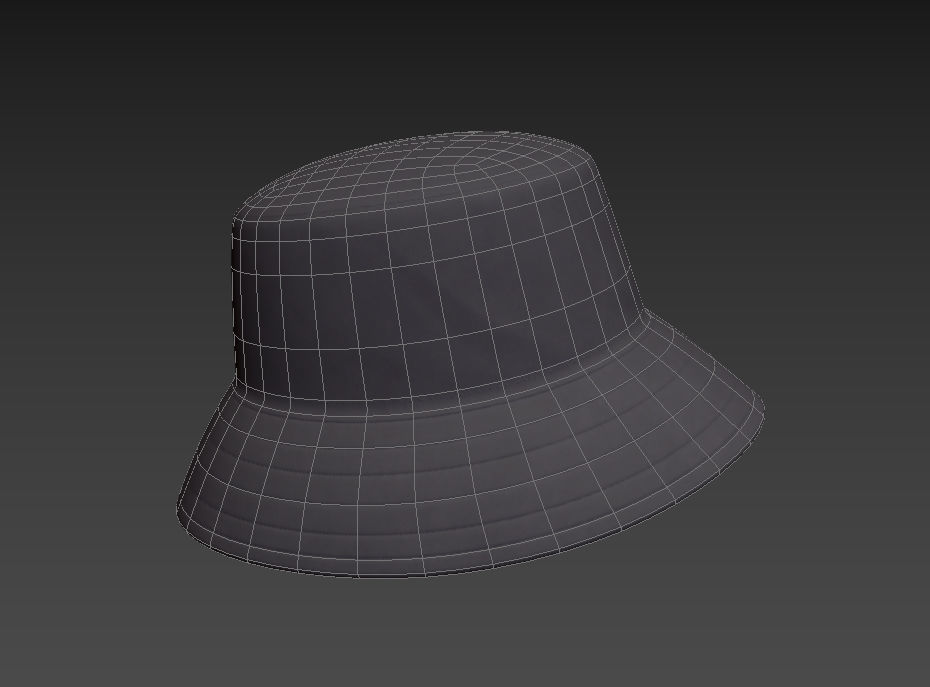 Bucket Hat 3D model_21