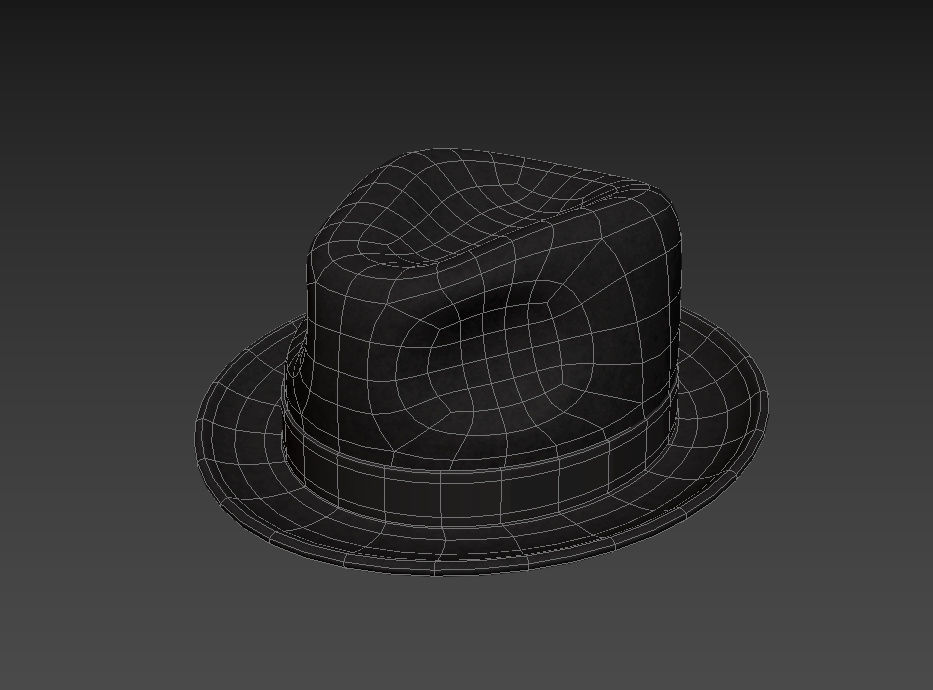 Fedora Hat 3D model_25