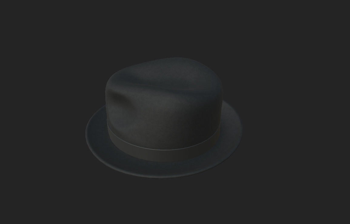Fedora Hat 3D model_17