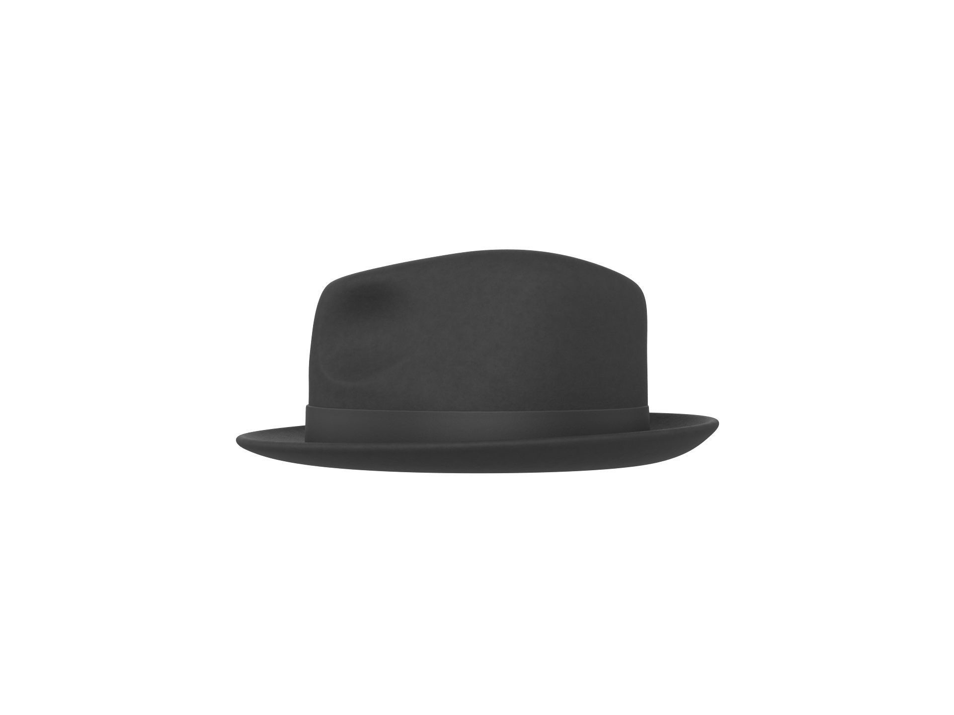 Fedora Hat 3D model_9