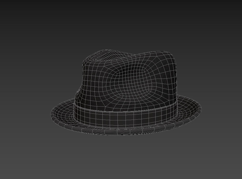 Fedora Hat 3D model_20