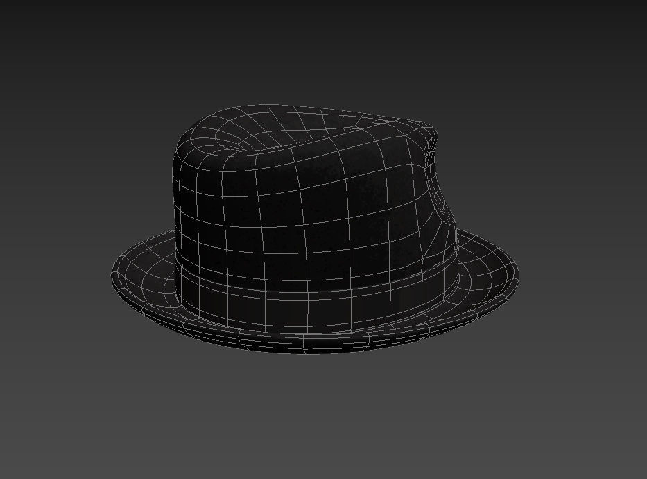 Fedora Hat 3D model_23