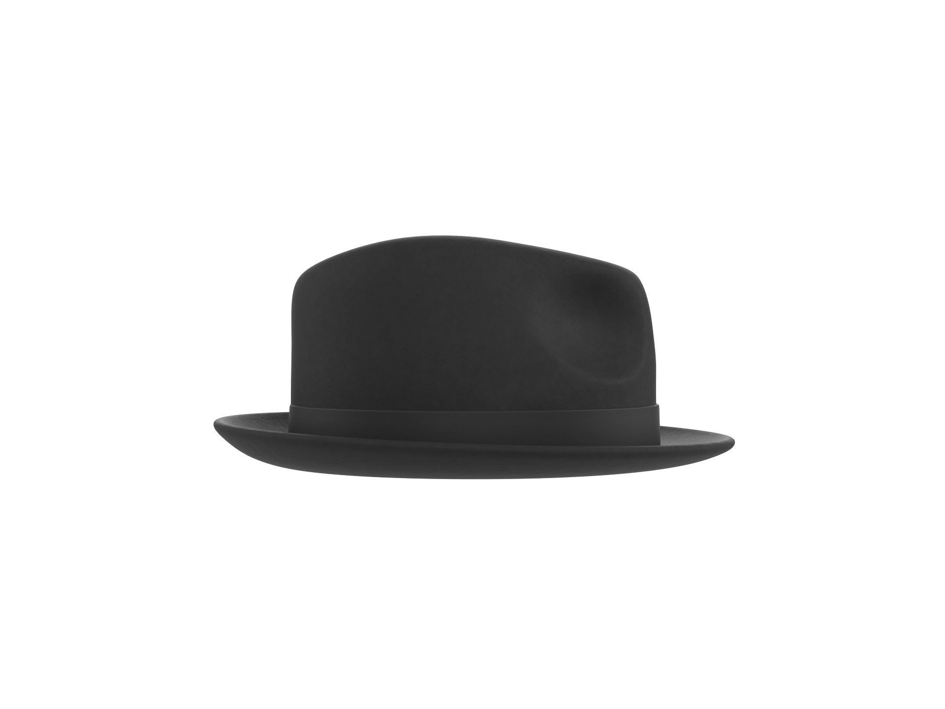 Fedora Hat 3D model_3