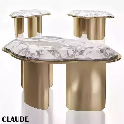 Claude coffee table 3d model