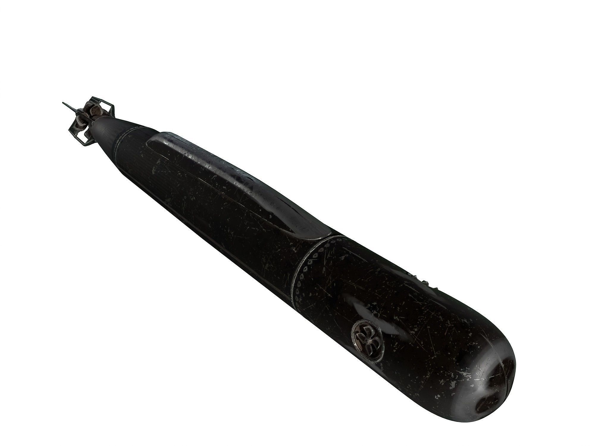 torpedo gun 3D model_4