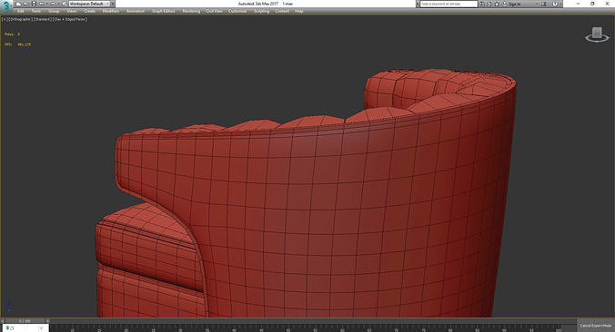 The Sofa and Chair Co - Gibbs Armchair 3d model Low-poly 3D model 5