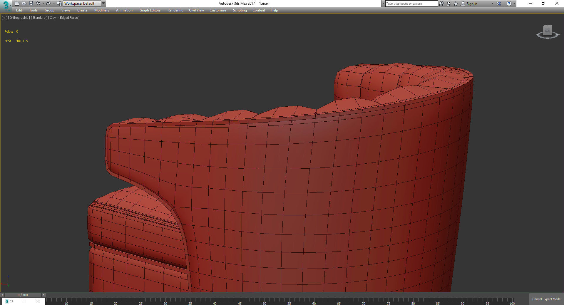 The Sofa and Chair Co - Gibbs Armchair 3d model Low-poly 3D model_4