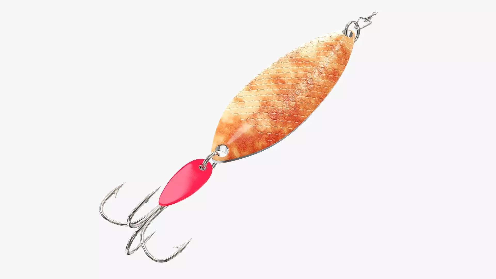 Spinner fishing 3D model