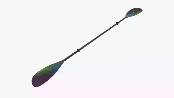 Paddle kayak  3D model