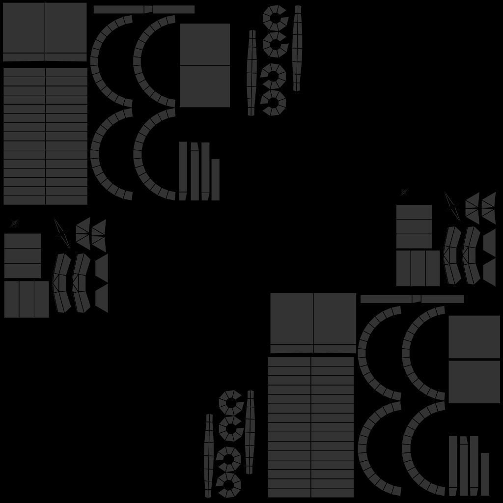 Bunsen Burner and Gas Nozzle Low-poly 3D model_29