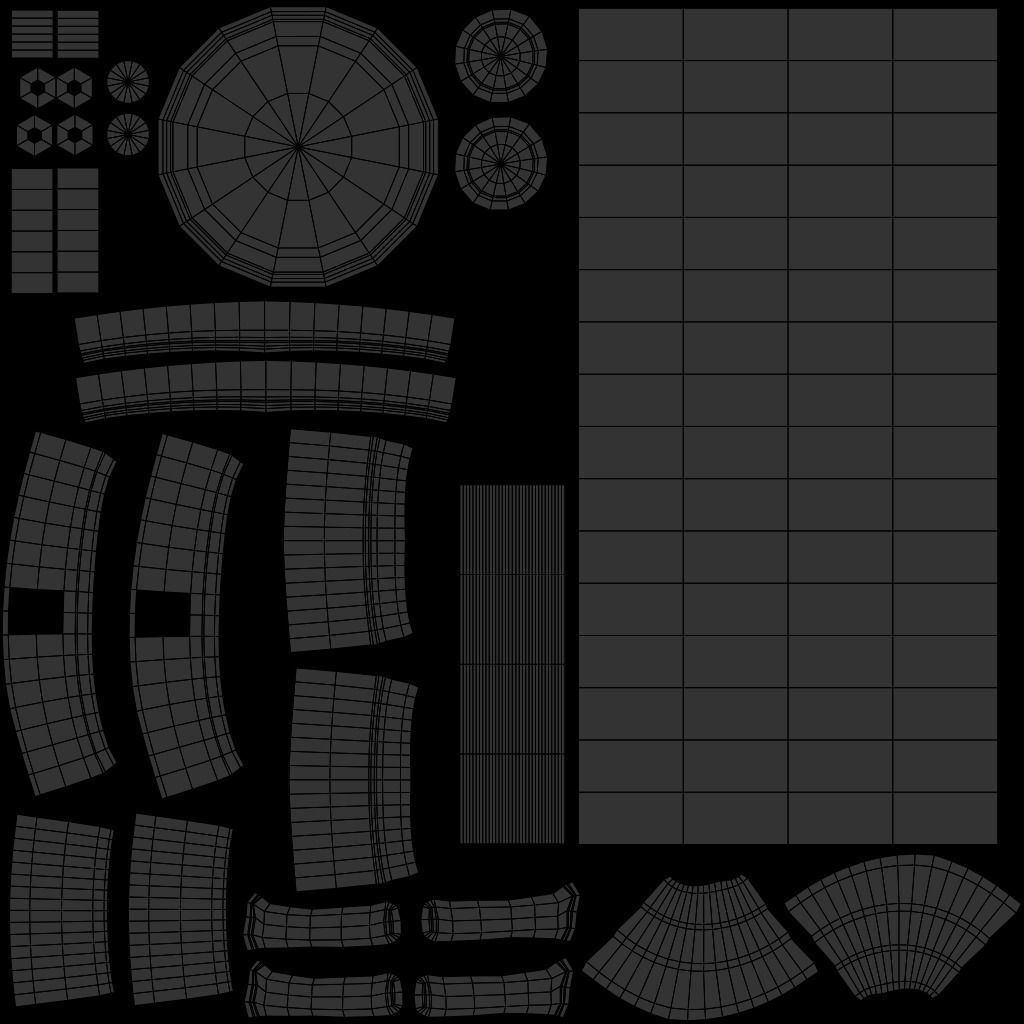 Bunsen Burner and Gas Nozzle Low-poly 3D model_30
