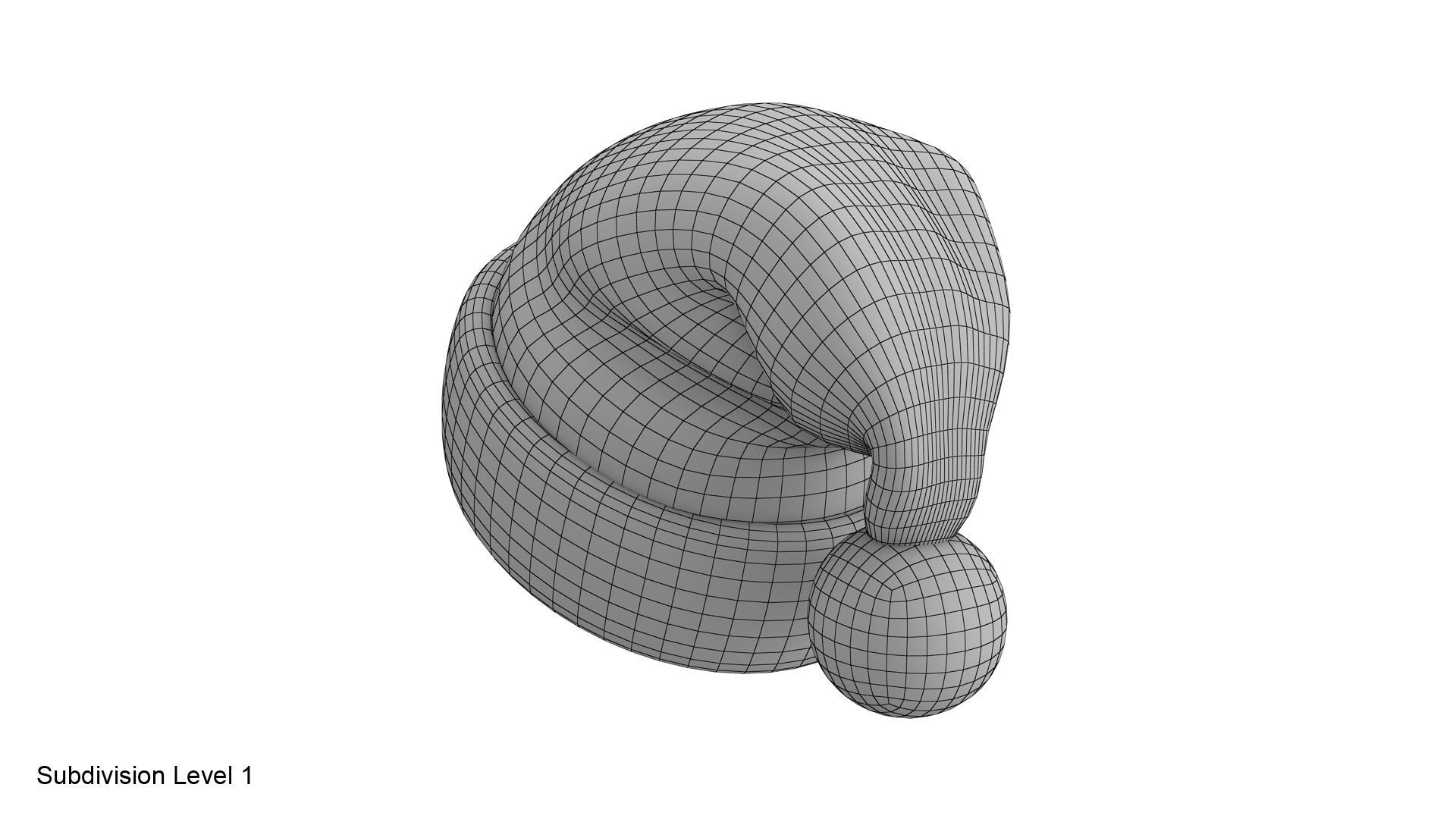 Santa hat VrayFur 3D model_20