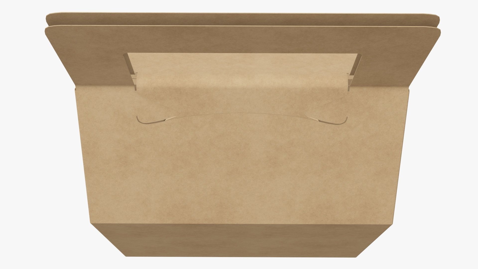 Carrying box tapered 3D model_4