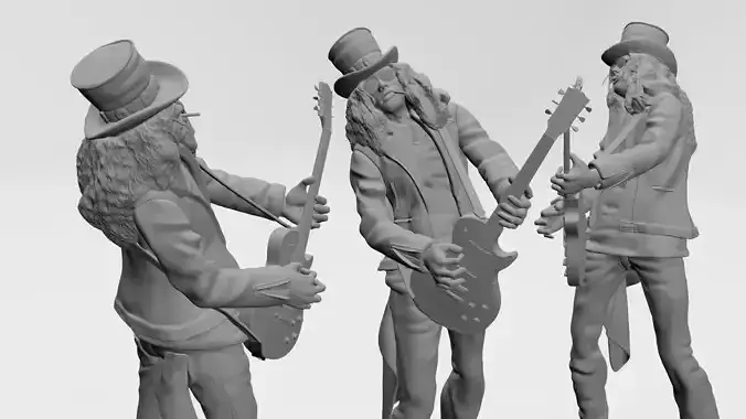 Saul Hudson - Slash - 3d printable 3D print model