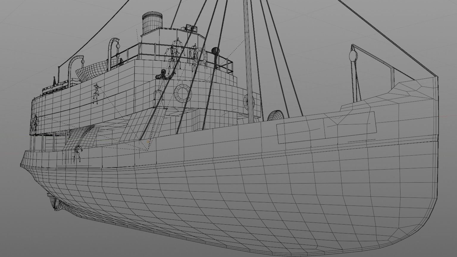 ss GRAZYNA - ex German SCHILKSEE - ex Soviet URAN 3D model_12