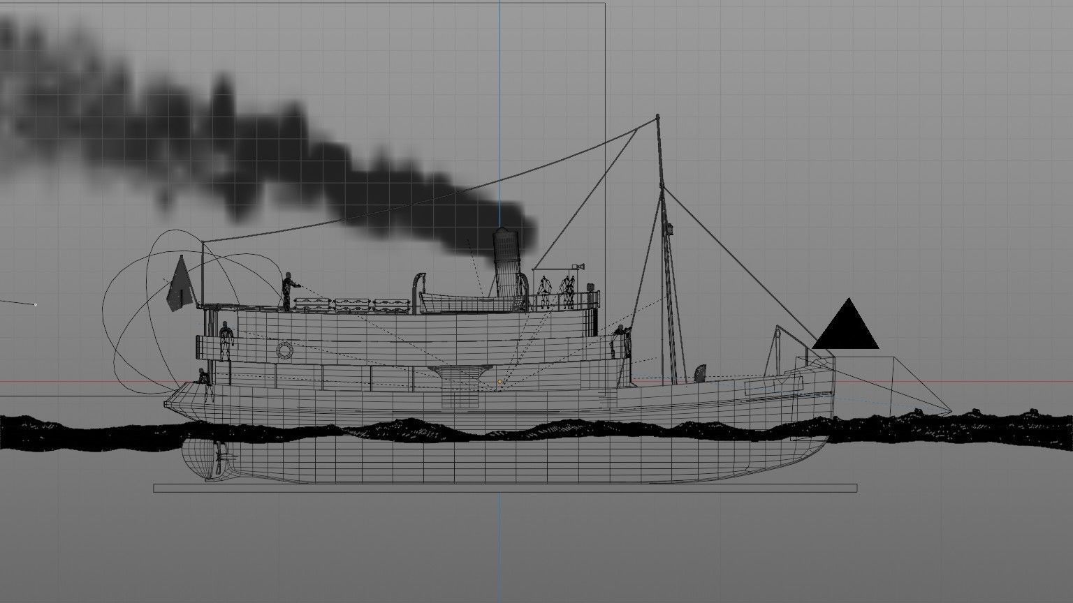 ss GRAZYNA - ex German SCHILKSEE - ex Soviet URAN 3D model_5