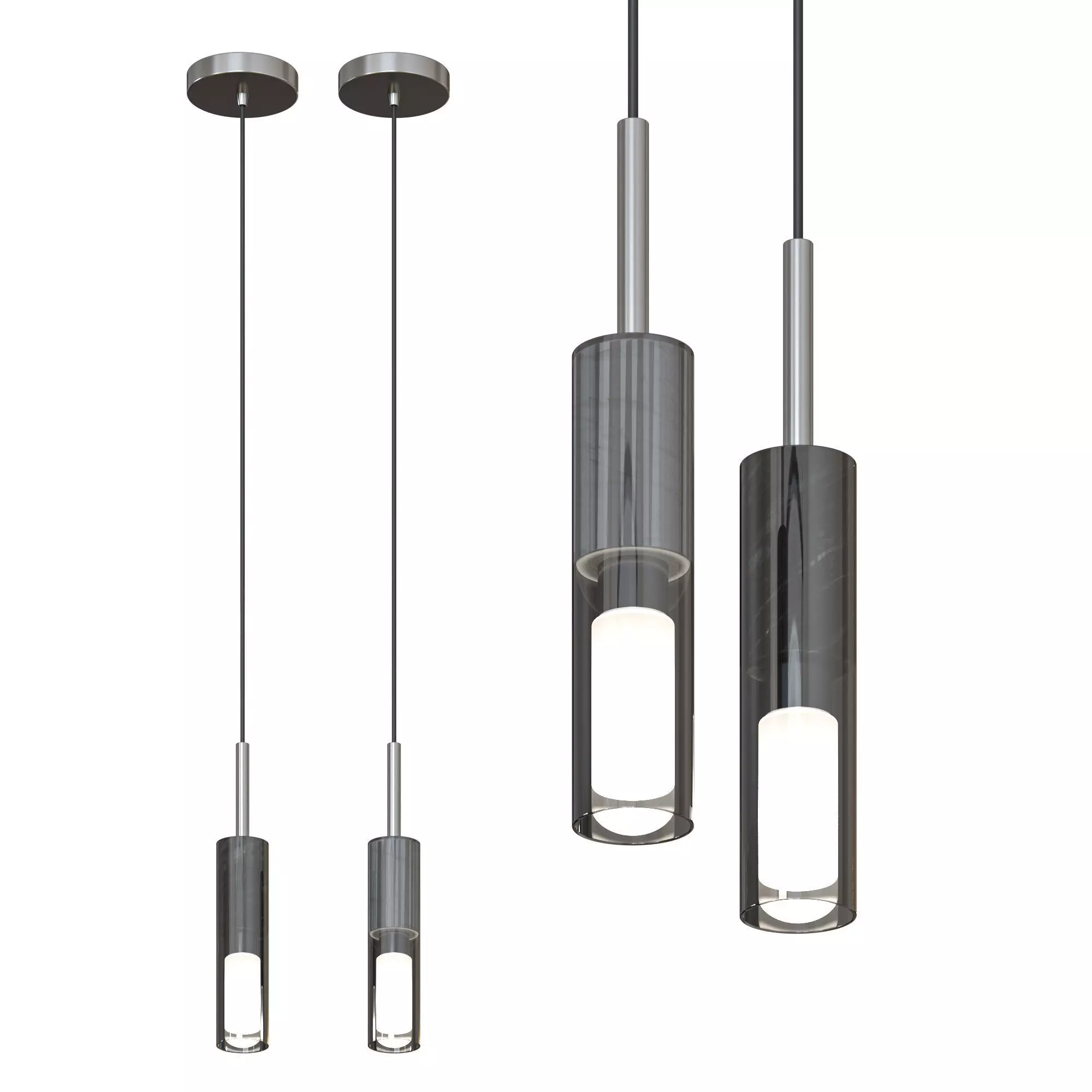 ZY Fobos - ceiling lamp 3D model_0